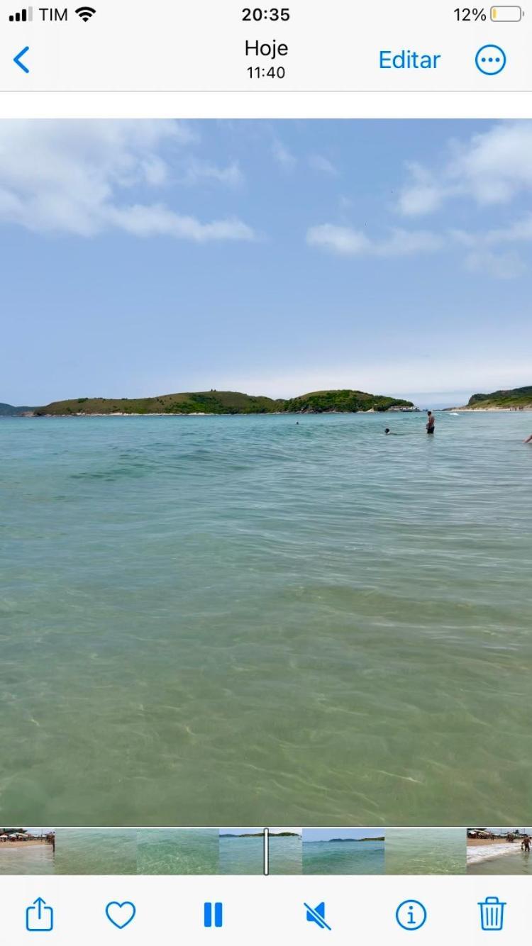 Flat Pe Na Areia Cabo Frio Aparthotel Bagian luar foto